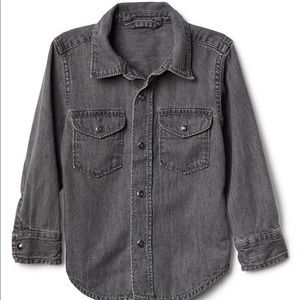 GAP baby boy denim shirt - 18-24 months